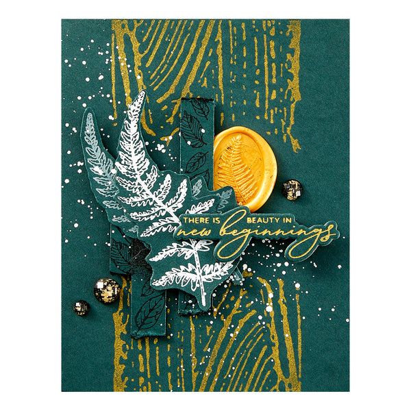 Woodland Tales Impressions Press Plate + Die Set {clearance}
