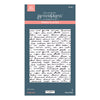 Script Text Press Plate | Lisa Horton