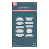 Reel Color Sentiments Press Plate + Die Set | Take Note Collection