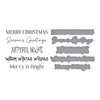 Merry Messages Plate & Die Set | Wonderland Collection