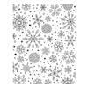 Snowfall Shimmer BetterPress Plate | Wonderland Collection