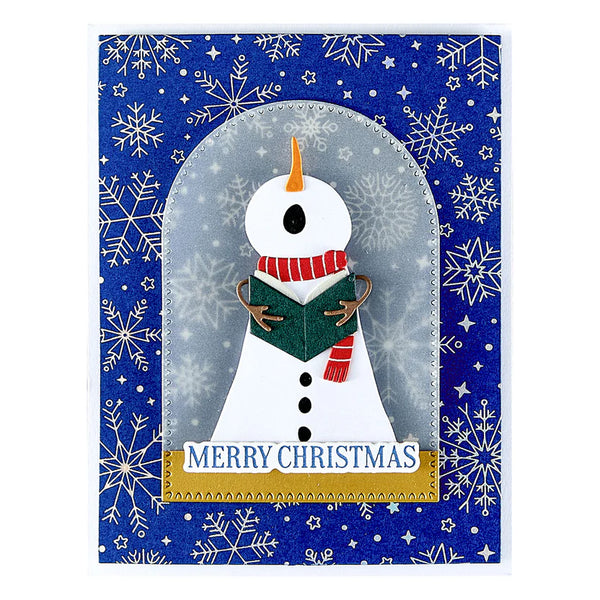 Snowfall Shimmer BetterPress Plate | Wonderland Collection