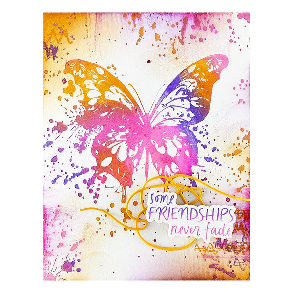 Butterfly Splatter Press Plate + Die Set | Beautifully Imperfect