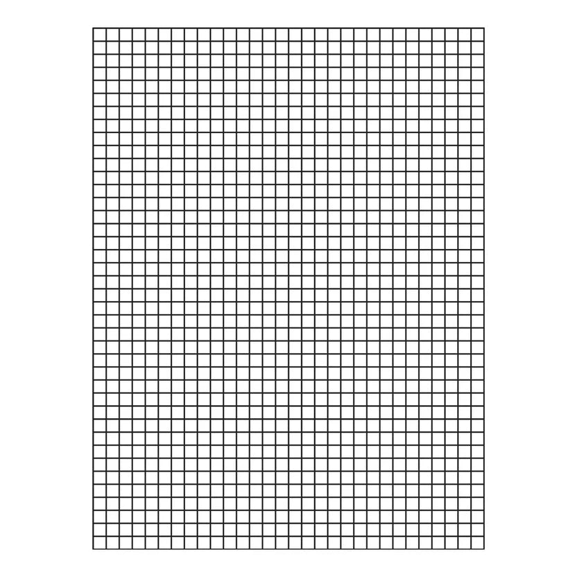 Journal Grid Registration Press Plates | Take Note Collection