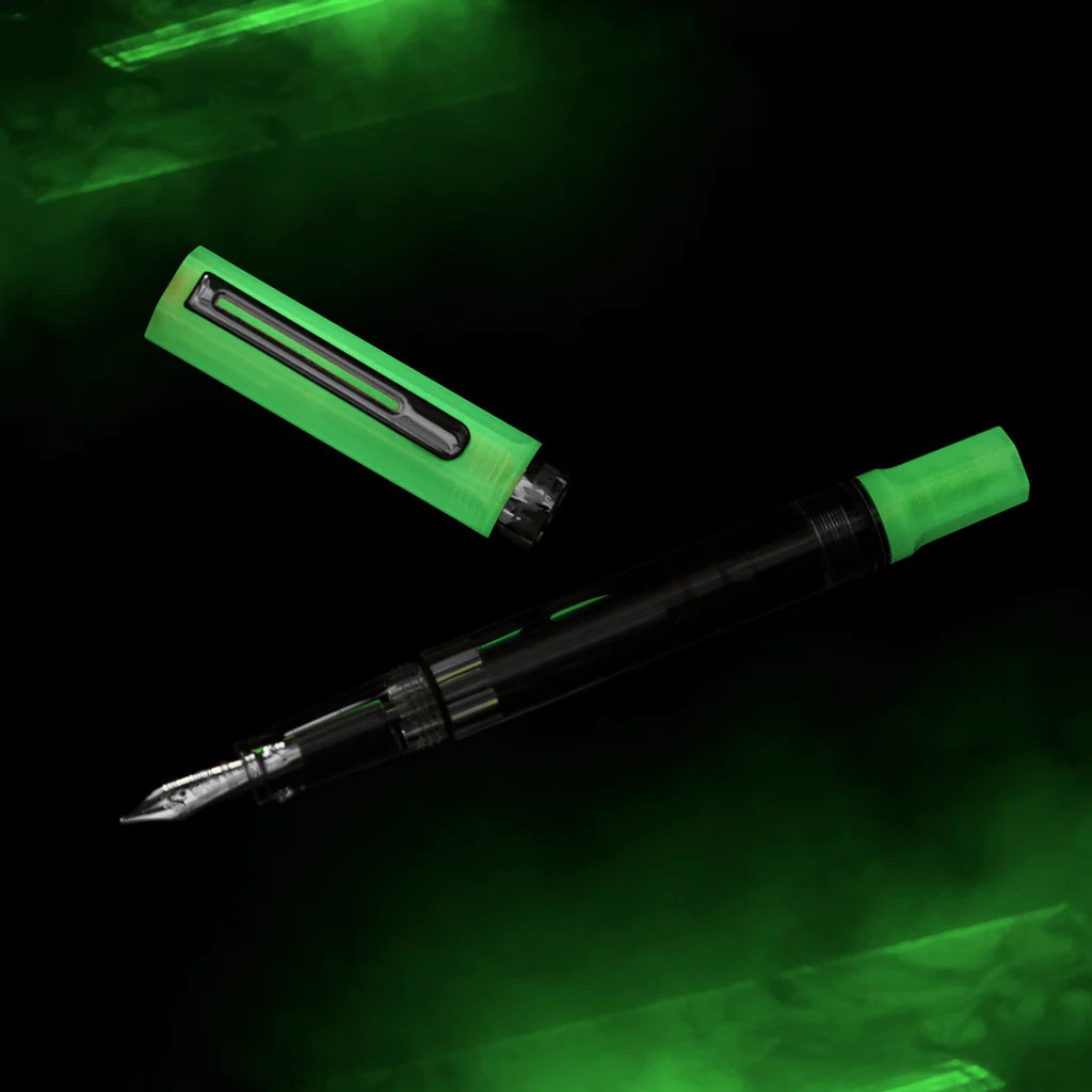 {back soon!} Green Glow Eco Fountain Pen