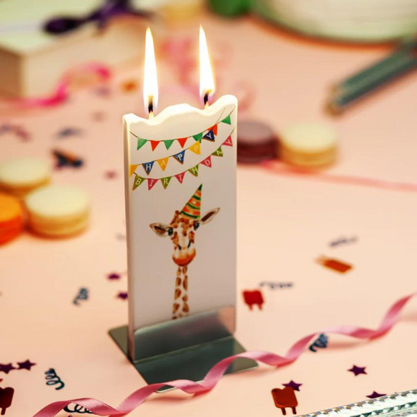 Flat 2-Wick Dripless Art Candles {clearance}