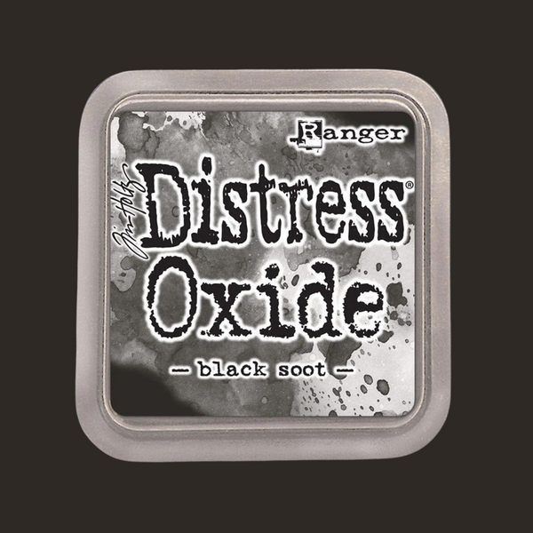 #72 Black Soot Distress Oxide Pad