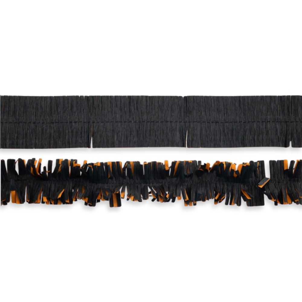 Black + Orange Fringe {Halloween 2025} | idea-ology