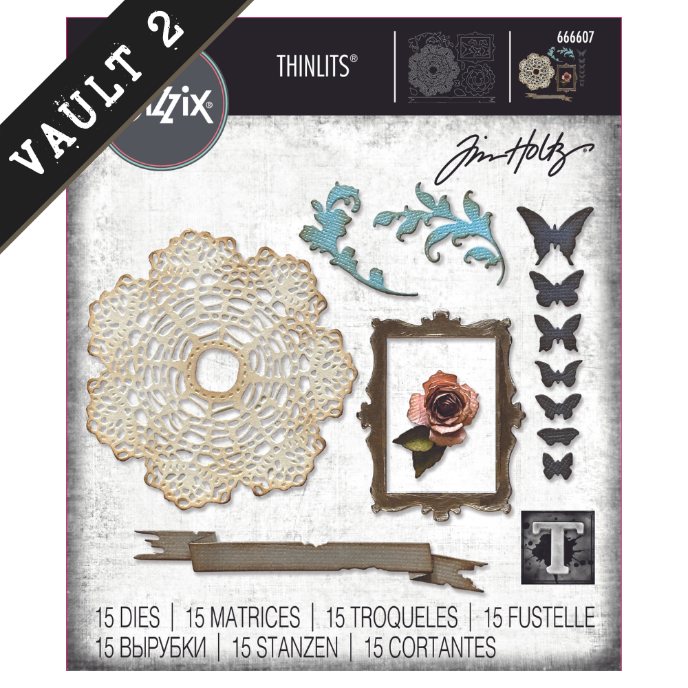 Boutique Die Set | Tim Holtz Vault Release No. 2