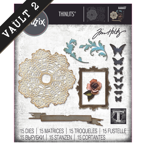 Boutique Die Set | Tim Holtz Vault Release No. 2