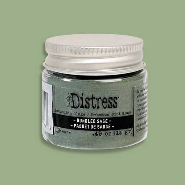 #29 Bundled Sage Distress Embossing Glaze