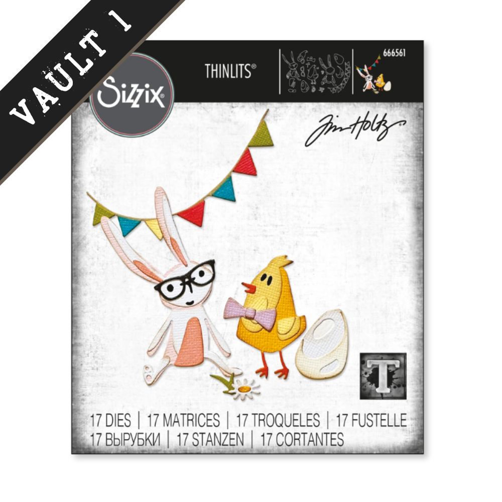 Bunny + Chick Die Set | Tim Holtz Vault Release No. 1