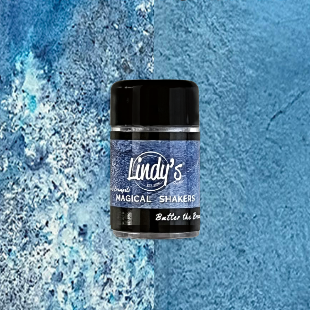 Butter the Toast Blue - blue base + lavender shimmer (Lindy's Magical Shakers)