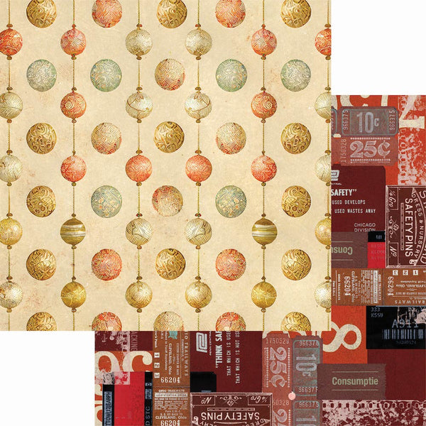 Christmas Field Notes 12x12 Paper Pack