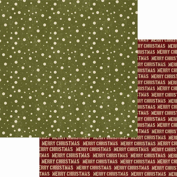 Christmas Field Notes 12x12 Paper Pack