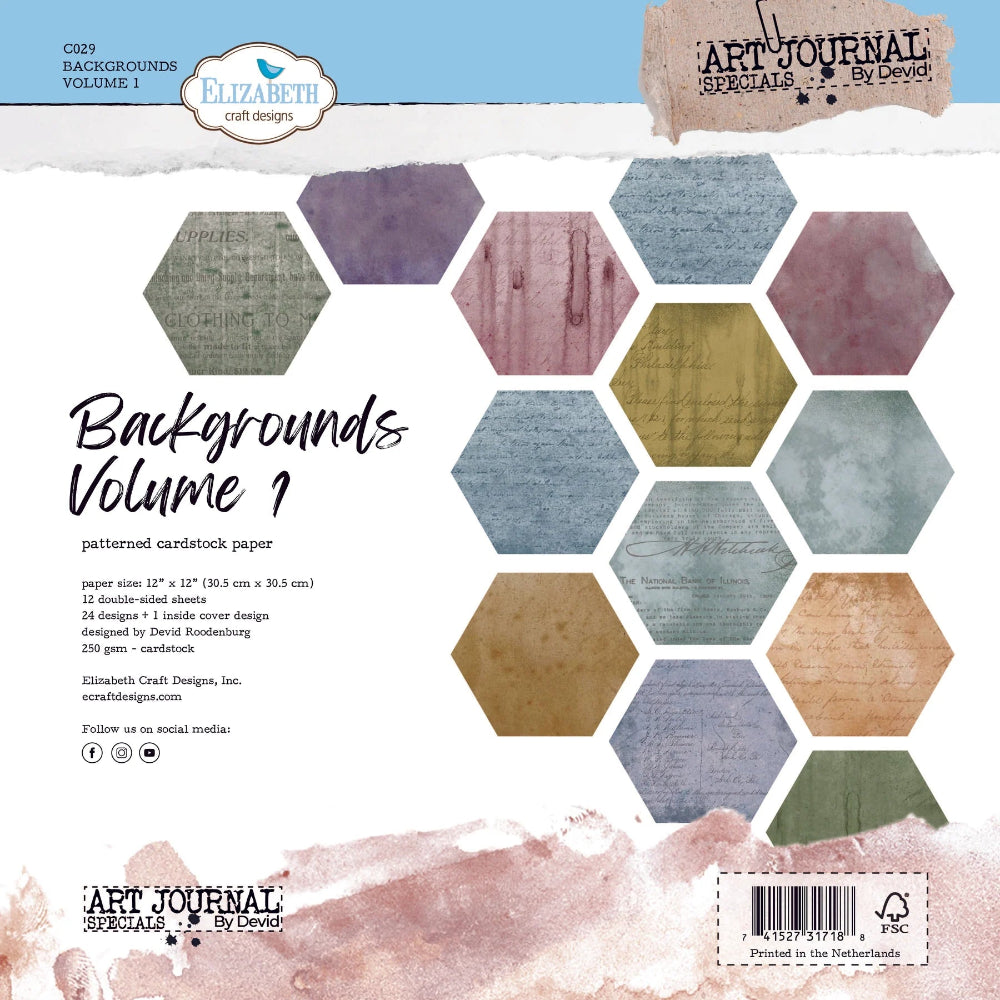 Backgrounds Vol. 1 | Art Journal Specials