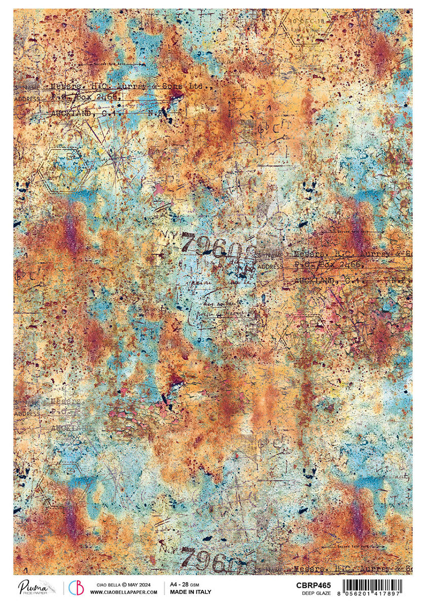 Deep Glaze A4 Rice Paper