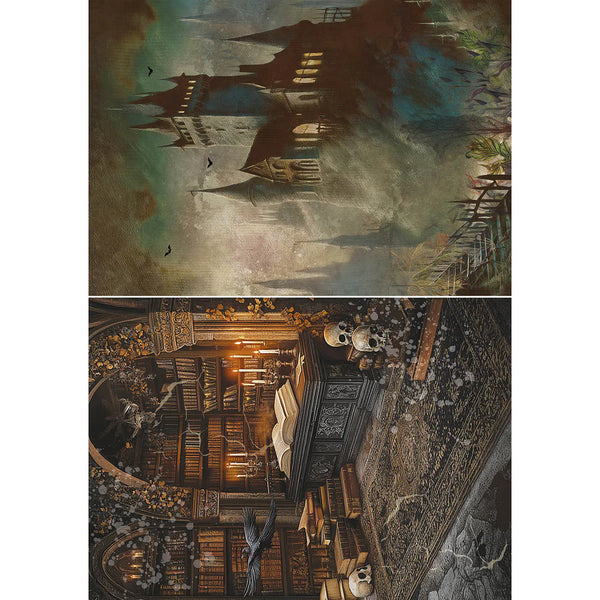 {coming soon!} Dark Academia A5 Mixed Decoupage Paper Pack