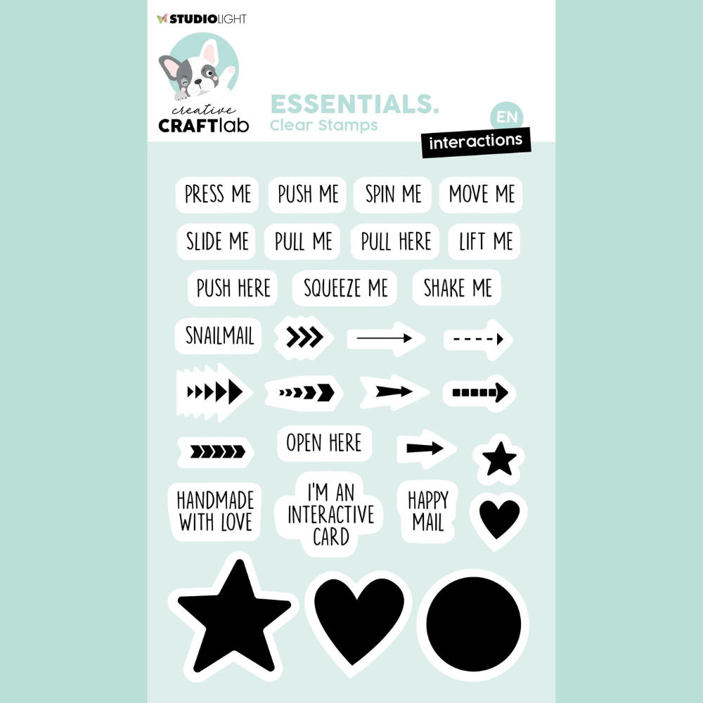 Interactions Stamp Set for Interactive Cards