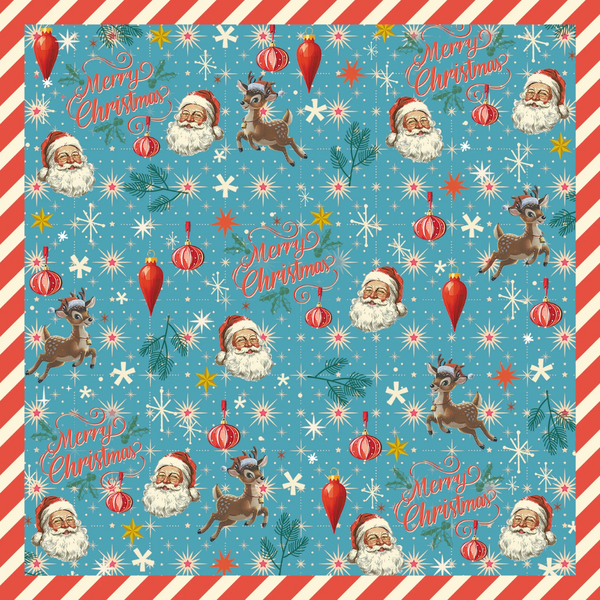 Retro Christmas 12x12 Paper Pad