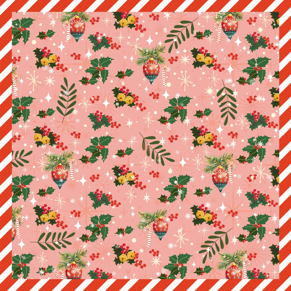 Retro Christmas 12x12 Paper Pad