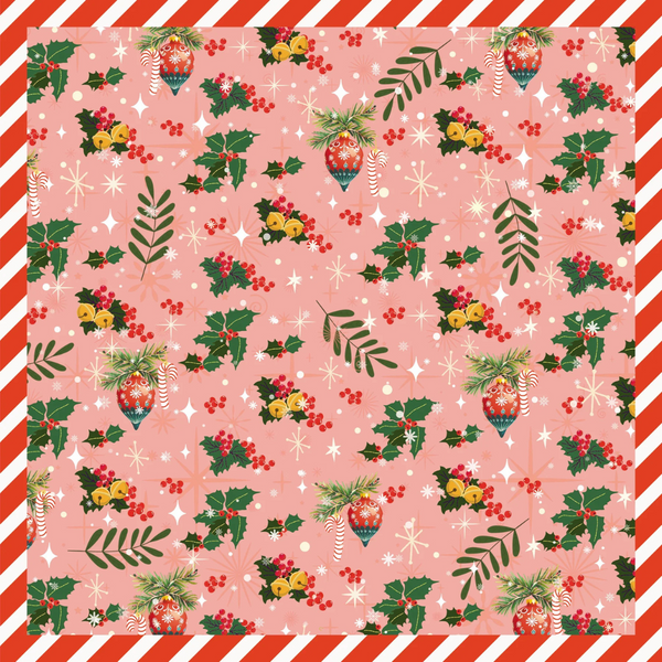 Retro Christmas 12x12 Paper Pad