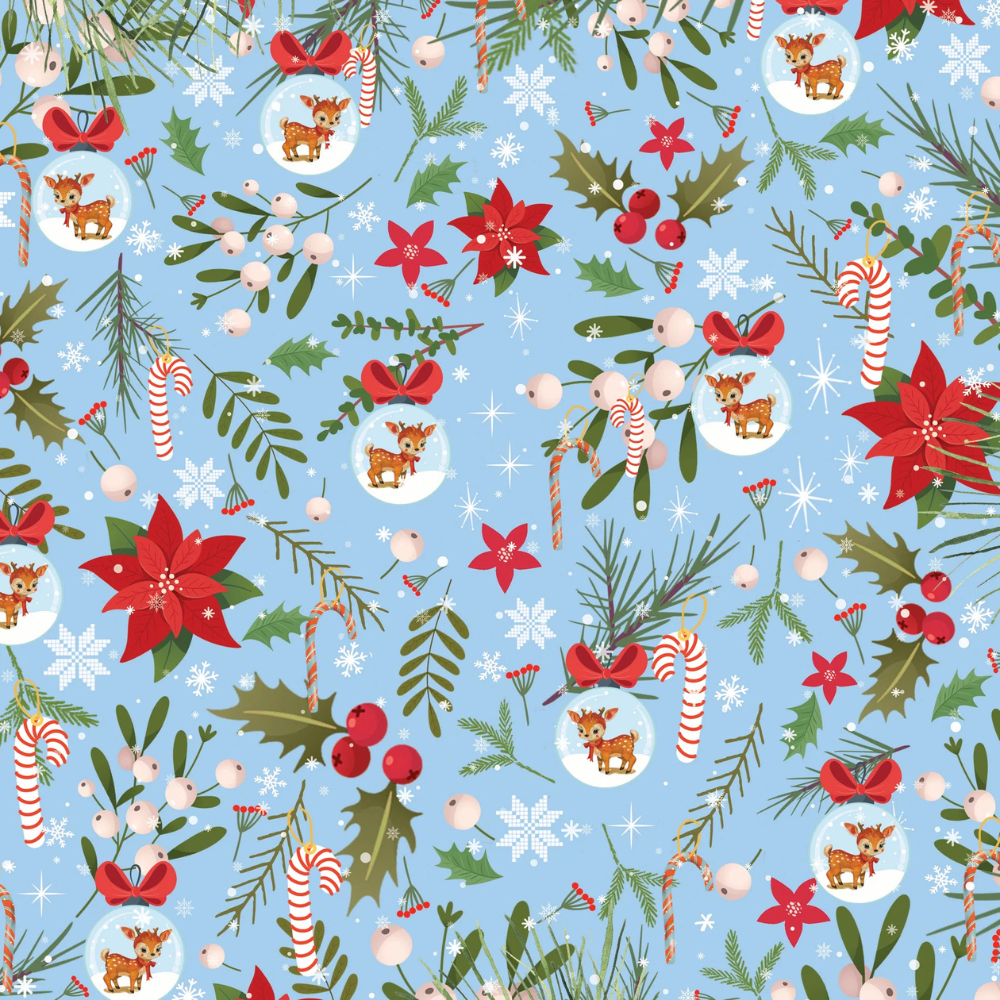 Retro Christmas 12x12 Paper Pad