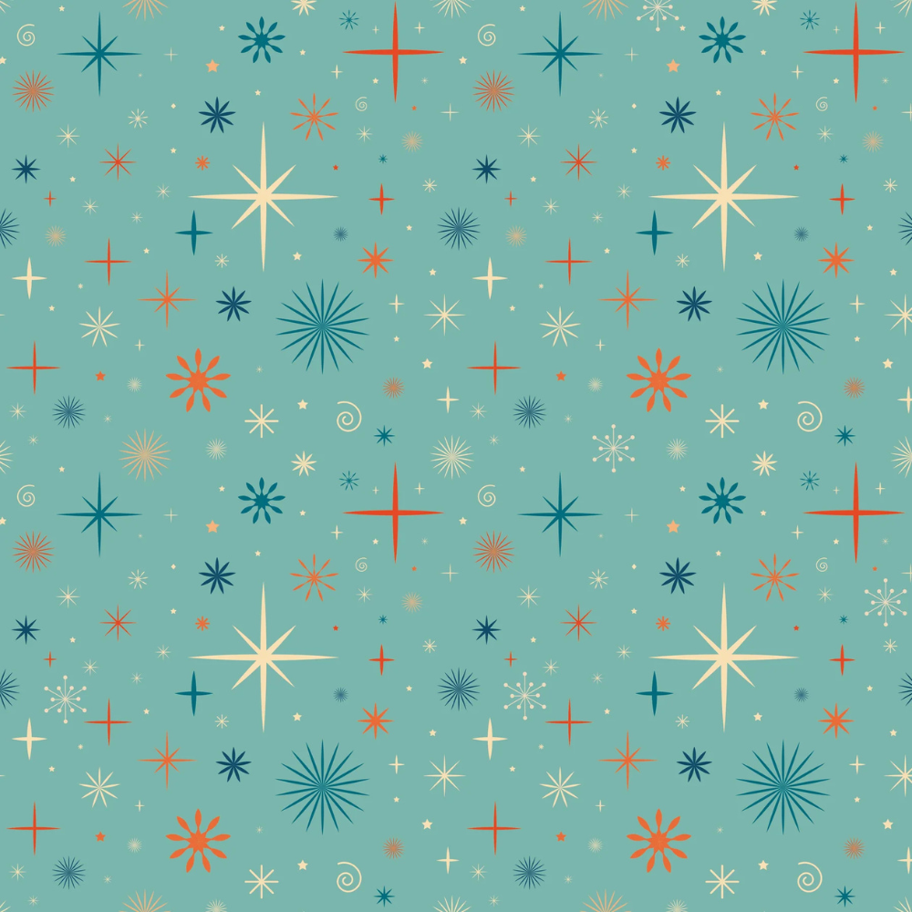 Retro Christmas 12x12 Paper Pad