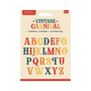 Carnival Alphabet Metal Die Set | Vintage Carnival