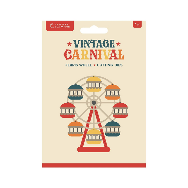 Ferris Wheel Metal Die Set | Vintage Carnival