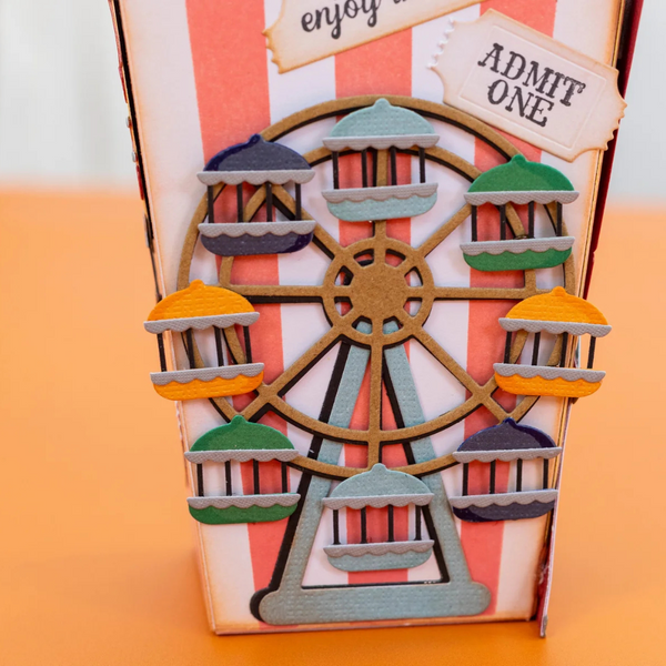 Ferris Wheel Metal Die Set | Vintage Carnival