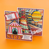 Ticket Fun Stamp + Die Set | Vintage Carnival