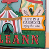 Ticket Fun Stamp + Die Set | Vintage Carnival