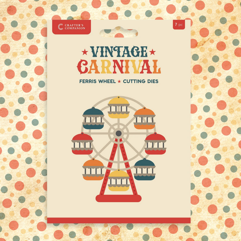 Ferris Wheel Metal Die Set | Vintage Carnival