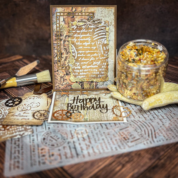 {past event} Song of the Sea Mixed Media 102 Card Class w/ Caroline