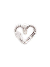 Pendentif coeur en cristal