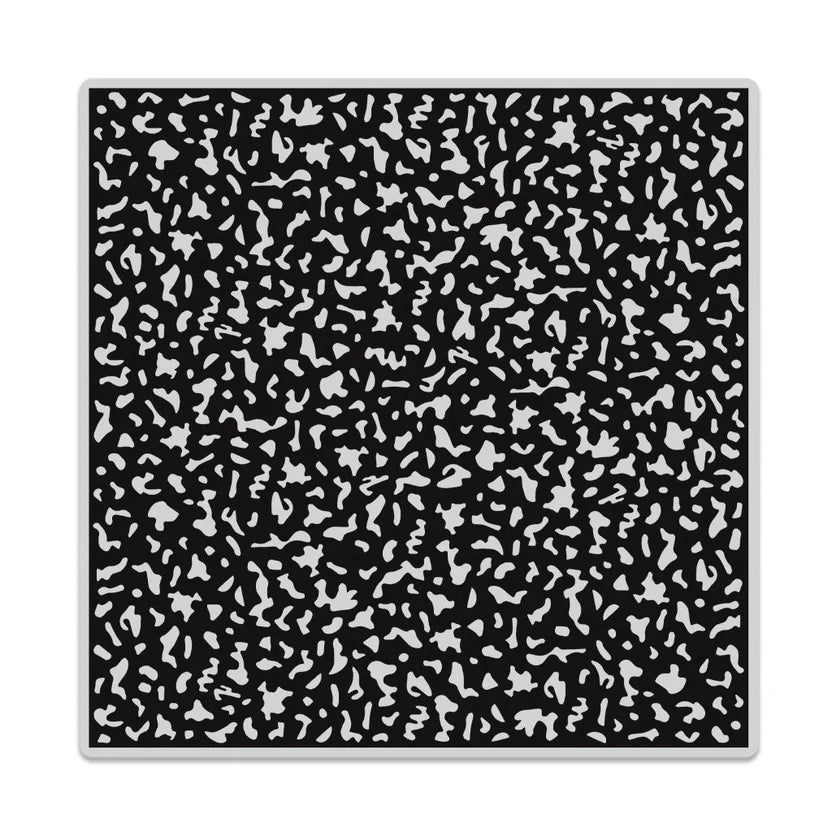 Composition Notebook Pattern Bold Prints Cling Rubber Stamp | Ralph Tyndall