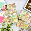 Vintage Map & Ledger Clear Stamp Set
