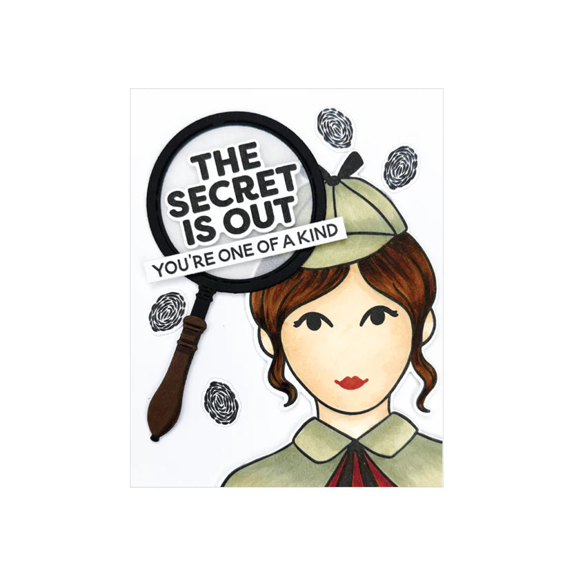 It’s No Mystery Stamp and Die Set | Case Closed