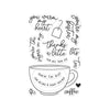 Coffee or Tea Stamp + Cut Set