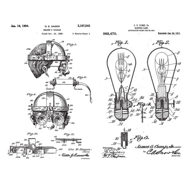 Inventor 2 Cling Stamp Set | Tim Holtz