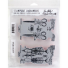 Inventor 3 Cling Stamp Set | Tim Holtz