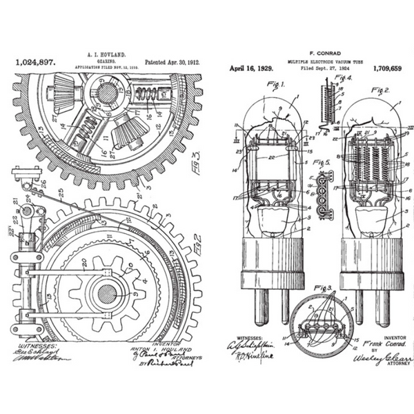 Inventor 7 Cling Stamp Set | Tim Holtz