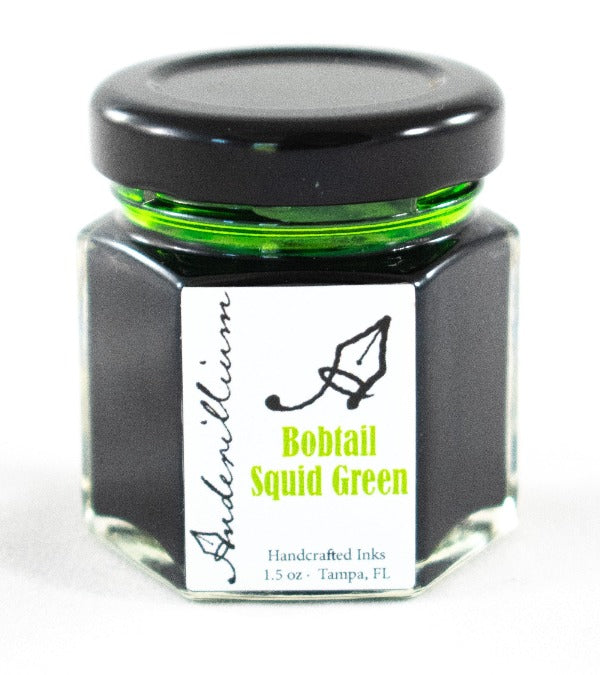 Encre verte de calmar Bobtail