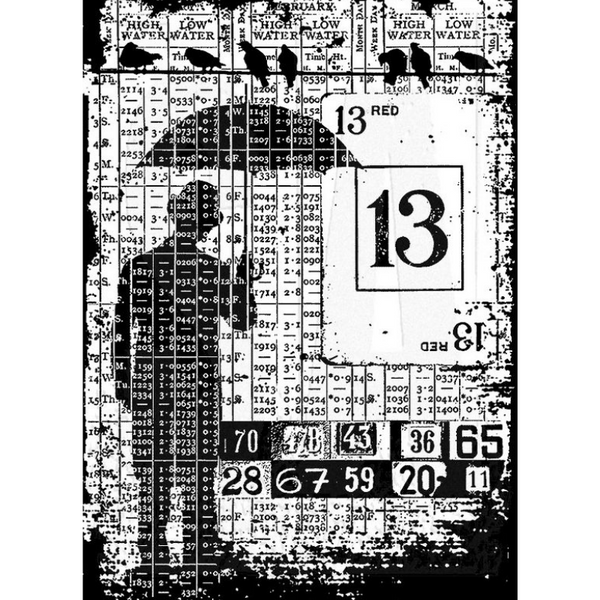 Optimist Components Stamp | Tim Holtz