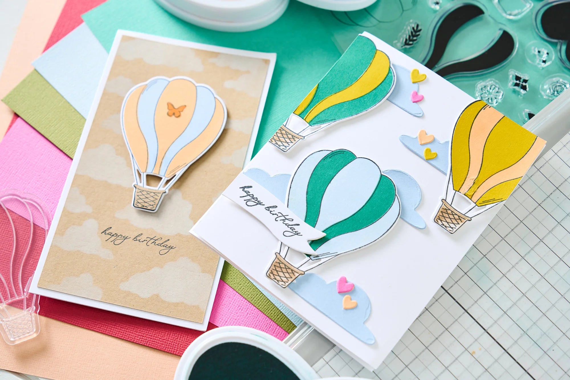 Up & Away A5 Clear Stamp Set | Catherine Pooler