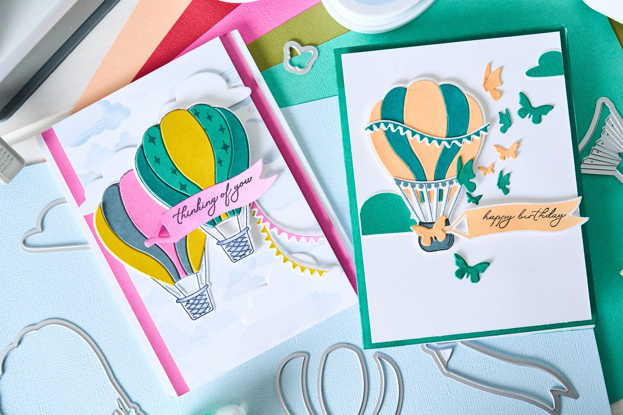 Up & Away A5 Clear Stamp Set | Catherine Pooler
