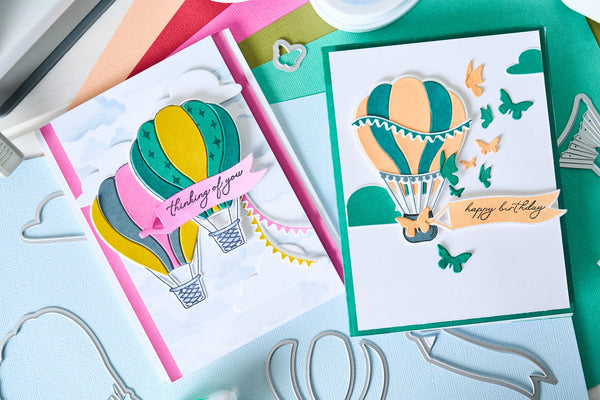 Up & Away A5 Clear Stamp Set | Catherine Pooler