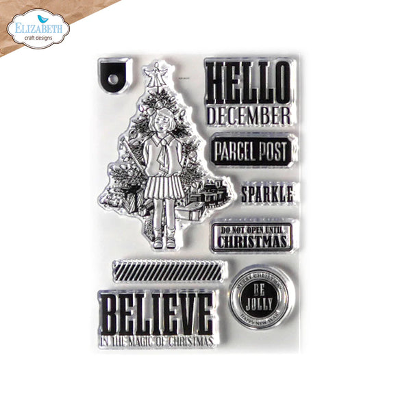 Hello December Stamp Set | Christmas