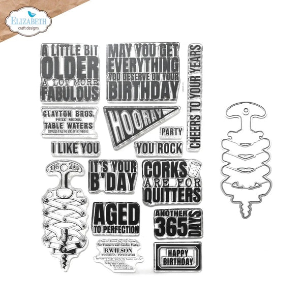 Celebrations Stamp + Die Set